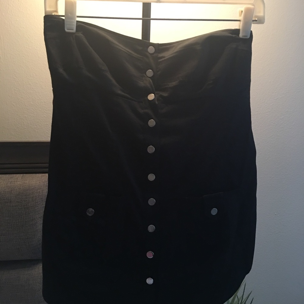 bebe Snap-front Bustier Top